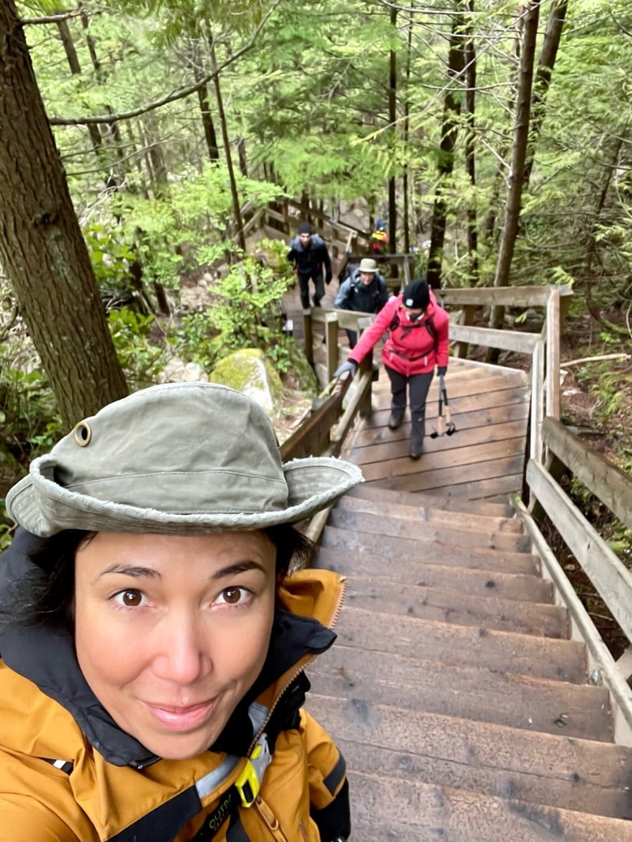 Sea to Summit Trail staircase