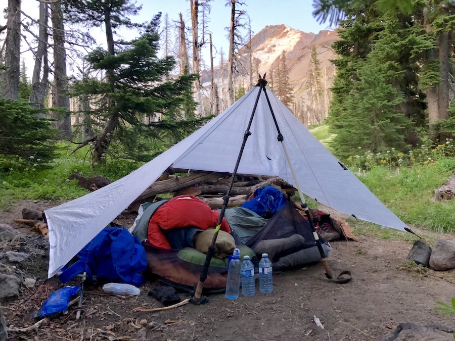 Mount Hood Timberline Trail - Camping at Elk Cove