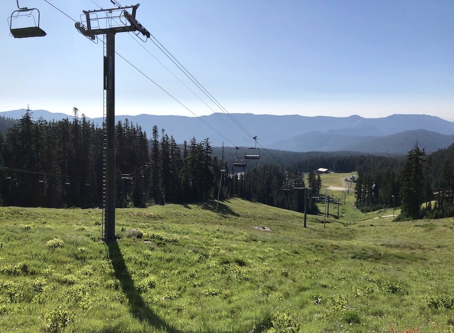 Mount Hood Timberline Trail - Mount Hood Ski Area Closed for the Season