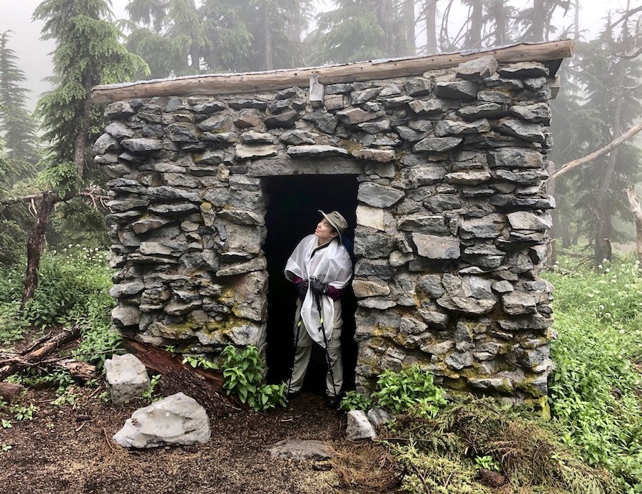 Mount Hood Timberline Trail - Old Trapper Cabin