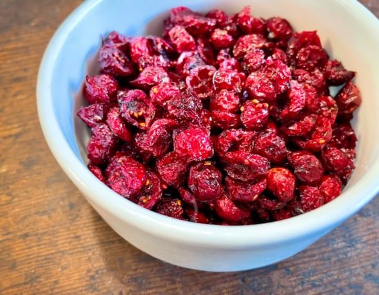 How to Dry Cranberries - Sugar Free Recipe