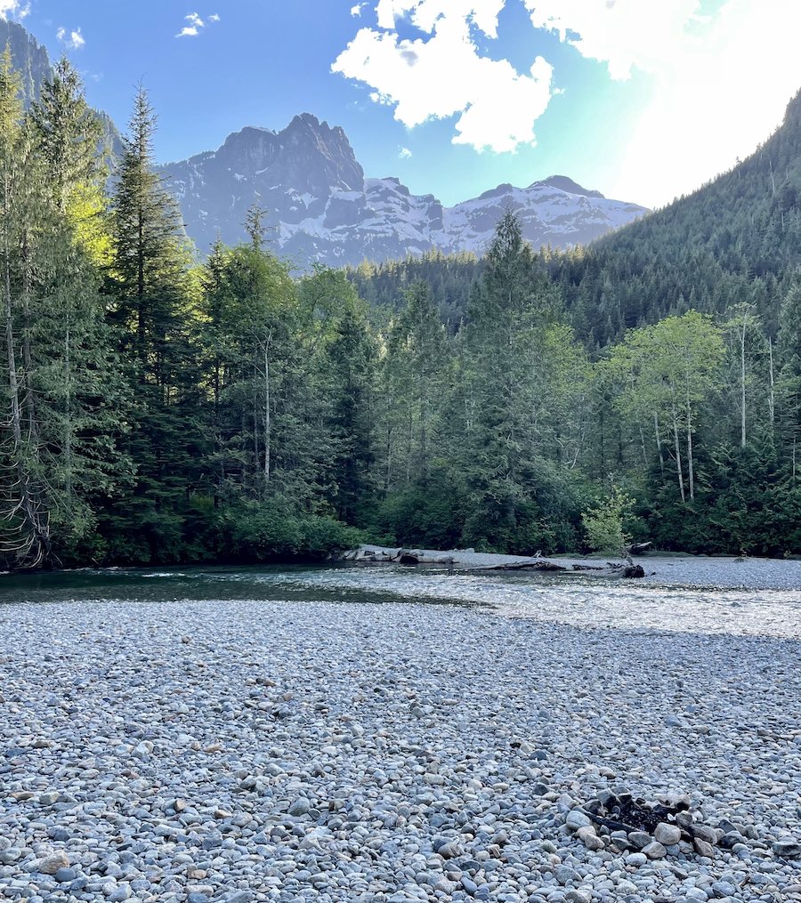 View from Viewpoint Beach, Golden Ears Provincial Park