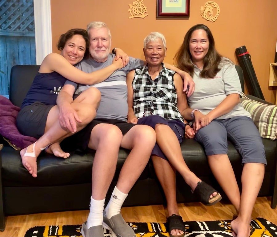 Seeing my family for the first time since the pandemic