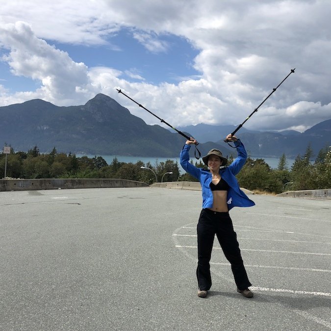 after completing howe sound crest trail