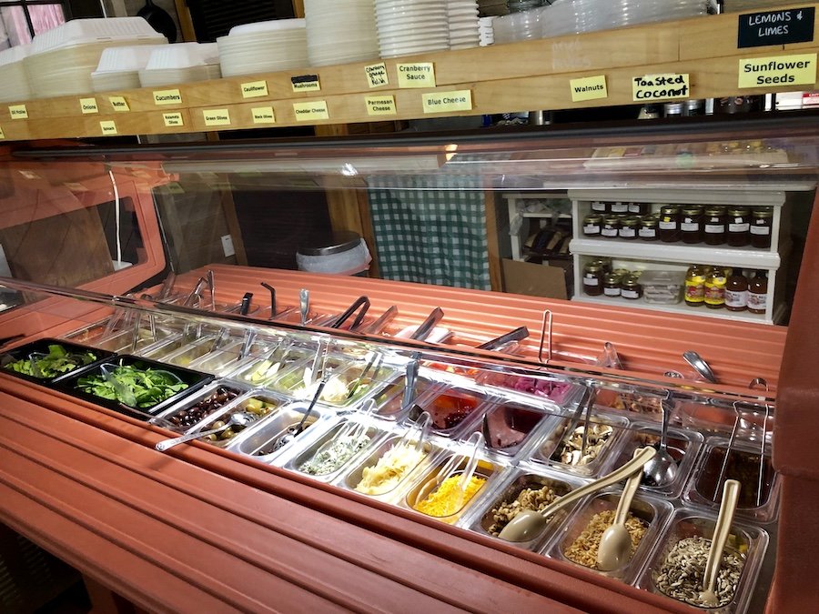 Golden Harvest Herban Farm - Port Orford, Build-Your-Own Salad Bar