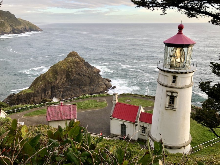 Heceta Head Lighthouse Viewpoint Beach