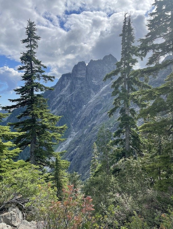 Another mountain view on the Golden Ears trail